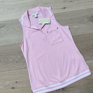 NWT Michael Kors Sleeveless Polo